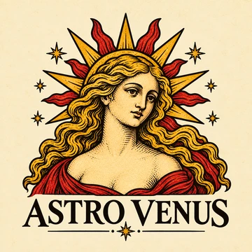 AstroVenus: una Venus coronada por el sol, en grabado antiguo